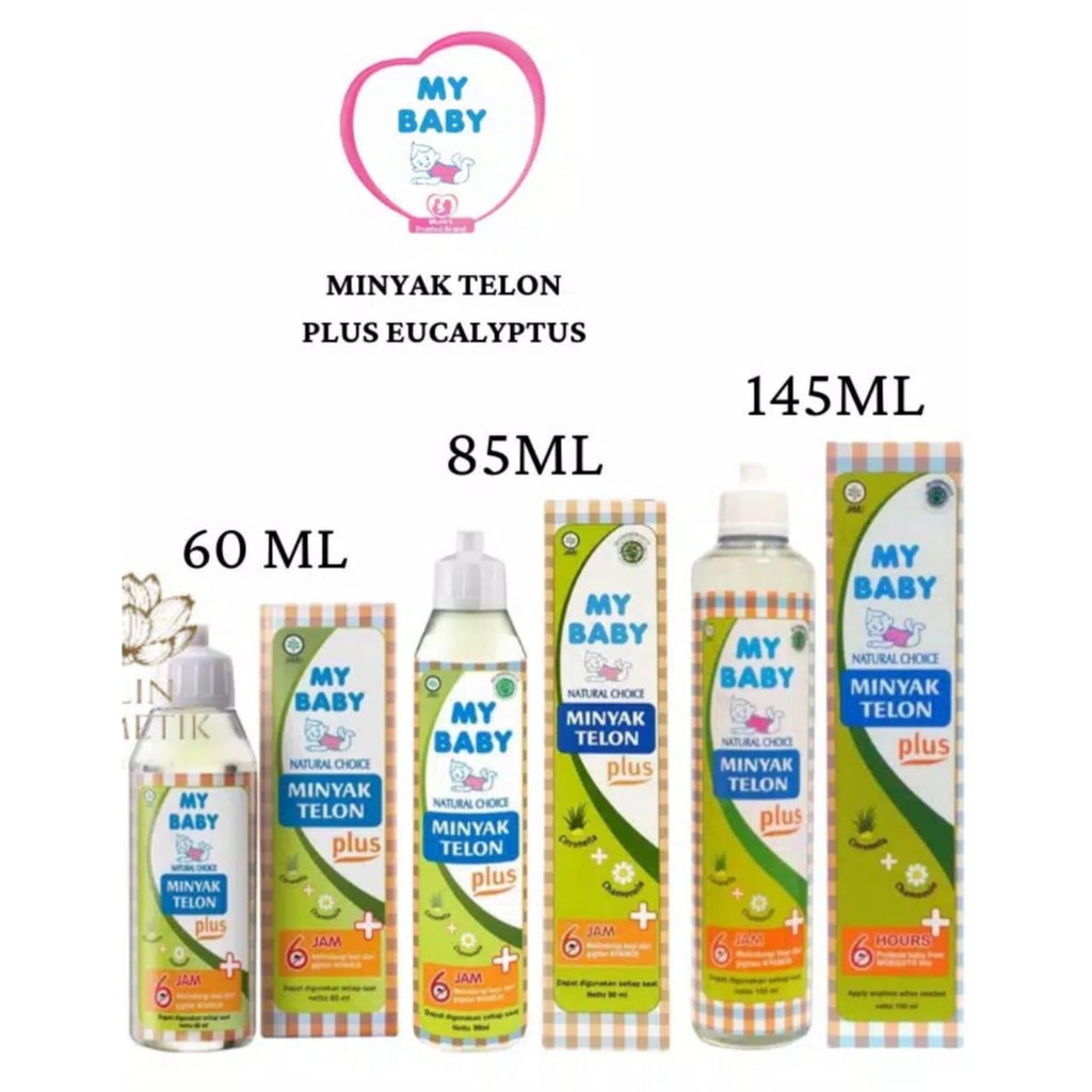 My Baby Minyak Telon PLUS 57ml 90ml 150ml KEMASAN BARU perlengkapan bayi lahir