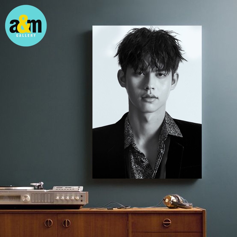 Poster Kayu BRIGHT Hiasan Dinding Kamar Aktor Drama Thailand I Pajangan Dinding Kamar K-POP Wall Decor Kamar - A&amp;M