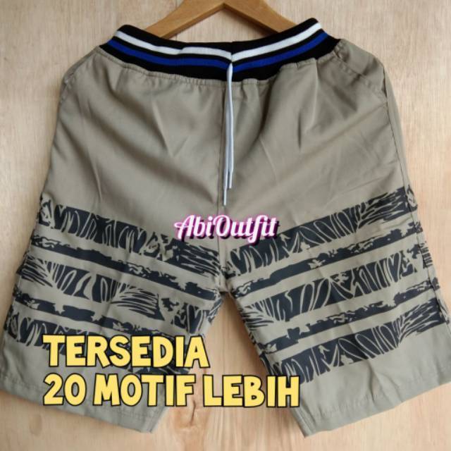 [BAYAR DITEMPAT] Celana pendek pria motif Distro surfing