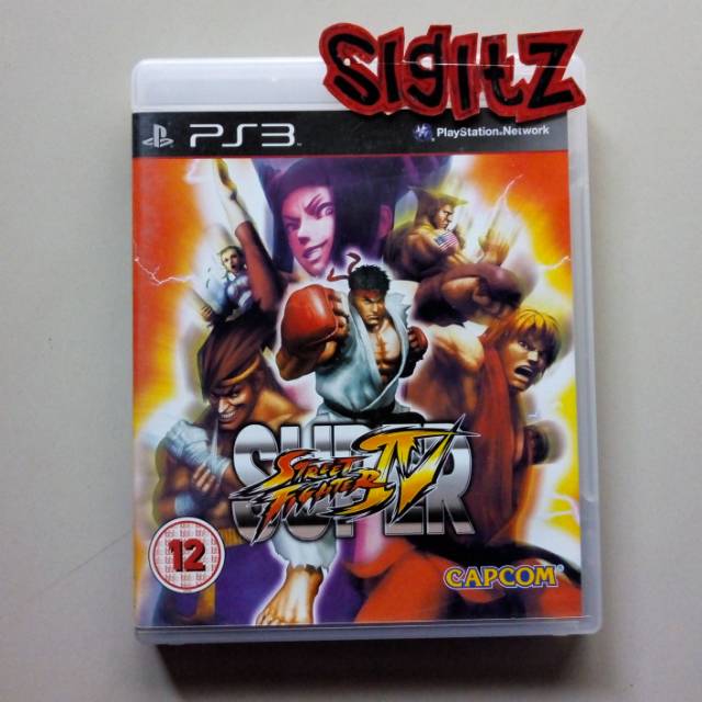 Kaset PS3 game SUPER STREET FIGHTER IV / SUPER STREET FIGHTER 4
