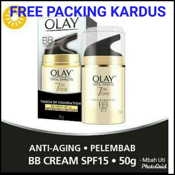 Olay Total Effects 7 In One Touch Of Foundation Bb Cream Spf15 50Gr Termurah
