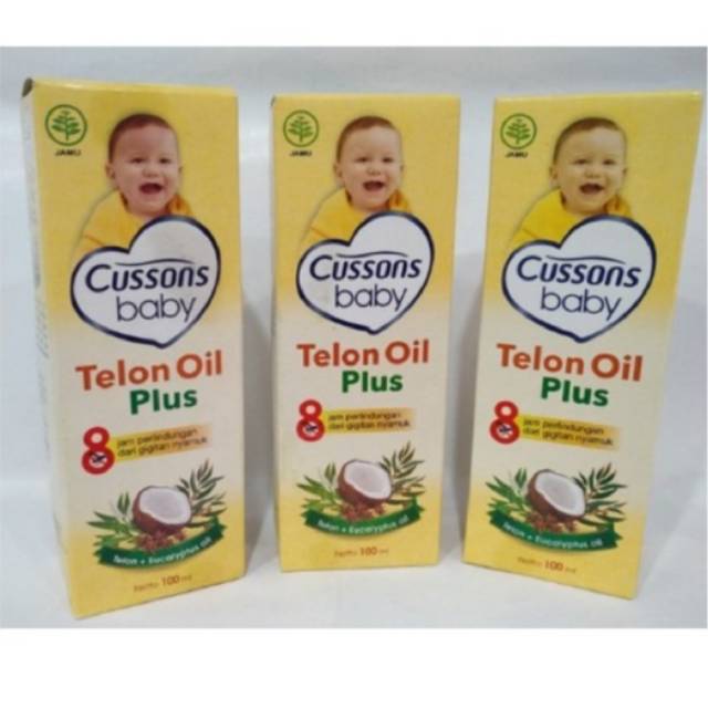 Cussons Baby TELON OIL PLUS 60ml +12ml 8 hours Protection | Minyak Telon Cussons | Minyak Telon Bayi