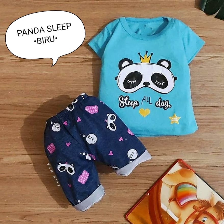 Klik Mds Setelan Baju  Bayi Perempuan Atasan dan Celana Motif Set Cewe 3 Ukrn Estimasi Usia 0-12 Bln