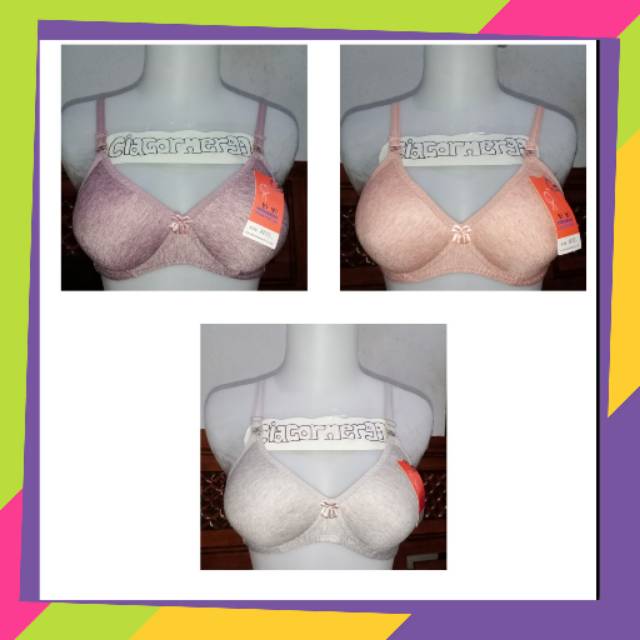 BH YIYI TANPA KAWAT | BH KAIT DUA | BH BUSA TANPA KAWAT