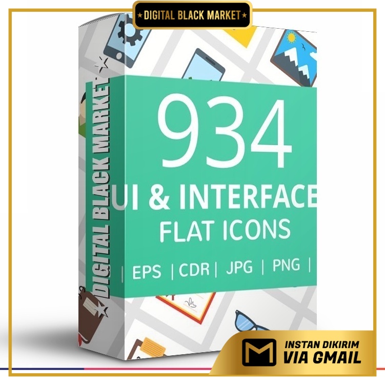 934 Ui Interfaces Flat Icons - Vector Designs