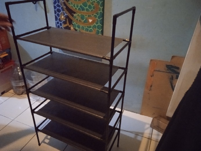 Rak Sepatu 4 Dan 5 Susun Portable Serbaguna
