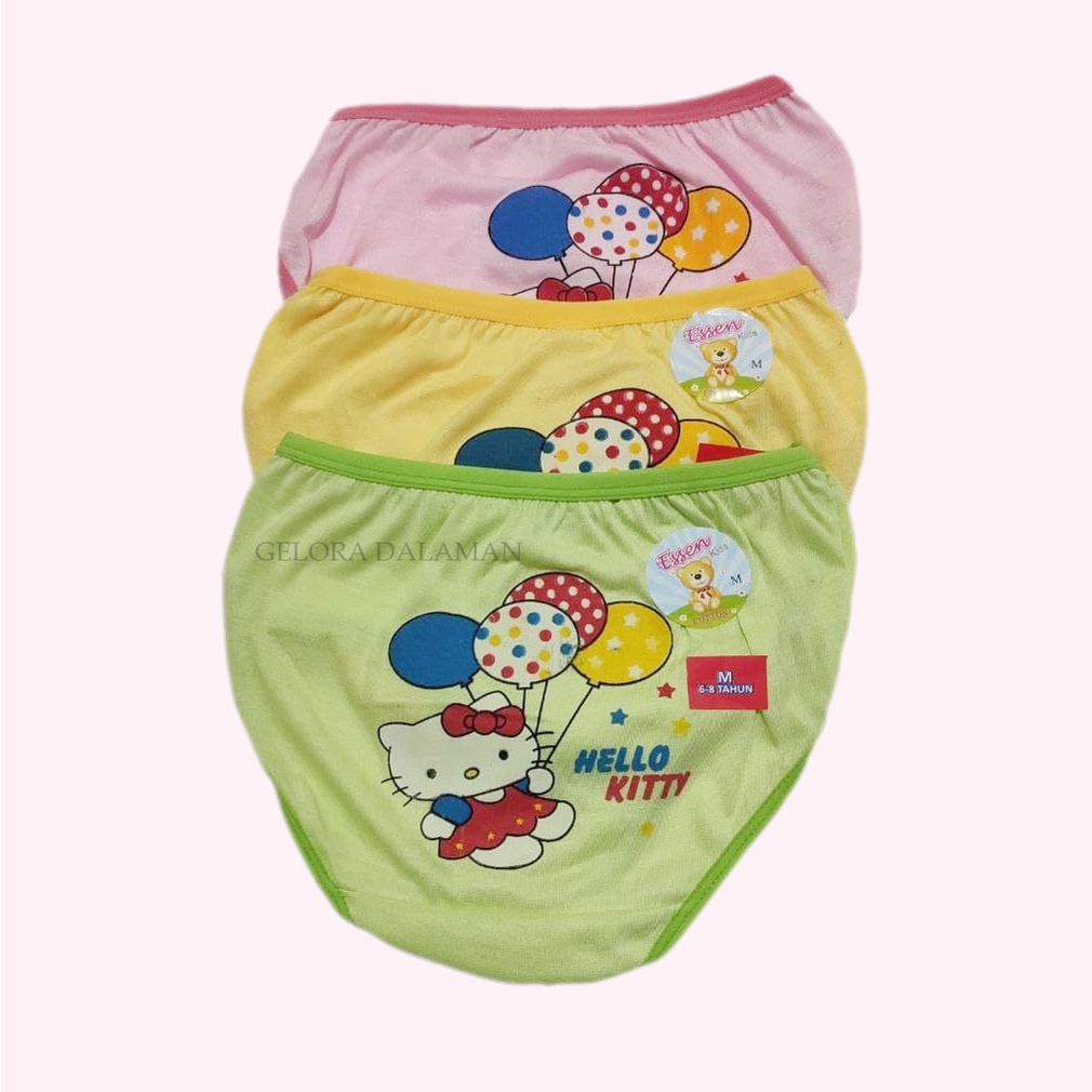 6 Pcs Celana Dalam Anak Perempuan Pakaian Dalam Anak Wanita