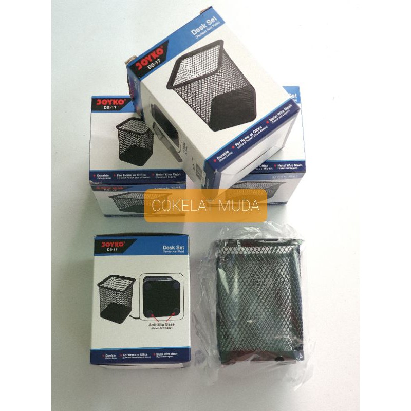 

Tempat Pensil Meja Besi Jaring Kotak Joyko DS-17 (Pcs)