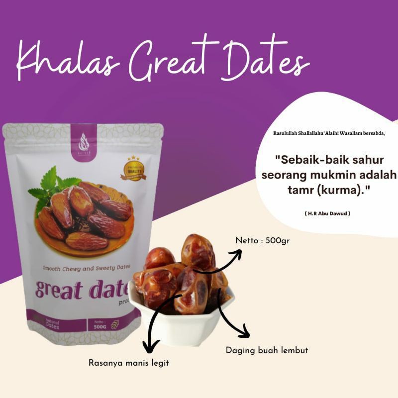 

Kurma Kholas (500gr)