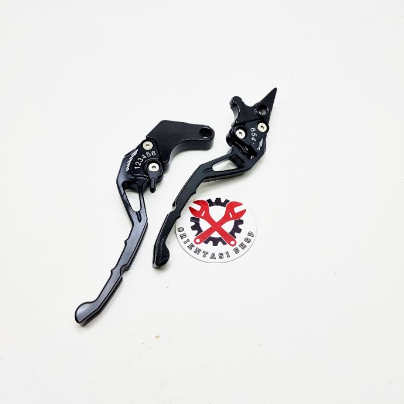 Handle sisik setelan full cnc Tiger, verza, fu, cb, cbr, cb150, cbr k45 sonic, dan lain-lain