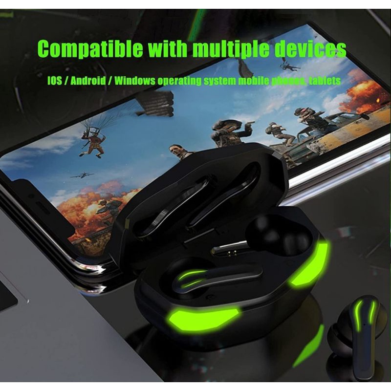 TWS Gaming Earbuds JX17 Cool Lights Endless Fun Born For Games