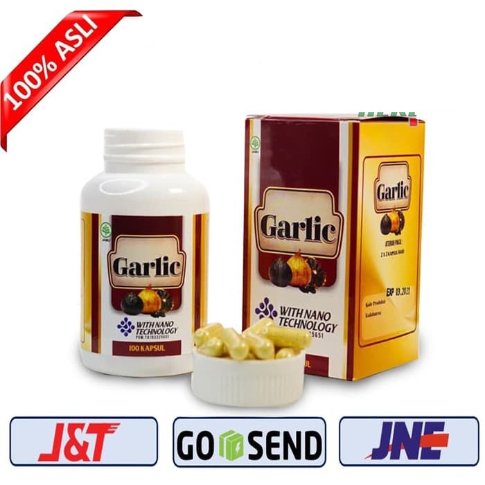 Walatra Black Garlic SUPER, Bawang Putih Hitam Lanang, Tunggal, 100 Kapsul Teknologi Nano - Original