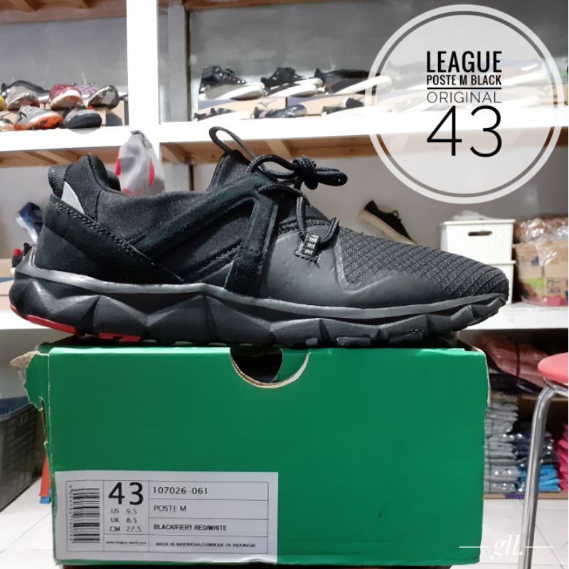SEPATU RUNNING LEAGUE ORIGINAL BNIB
