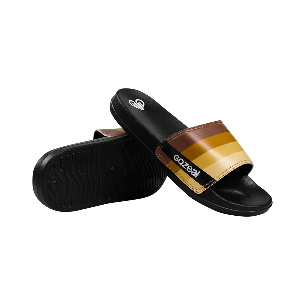 Gozeal | Slide Sandals | Mono Brown