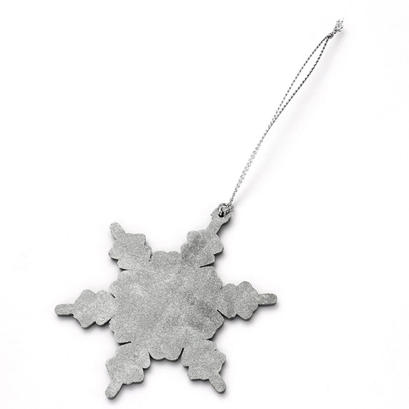 SIY  Sublimation Blank Pendant Heat Transfer Christmas Snowflakes Car Hanging Ornaments for Holiday Party Gifts DIY Crafts