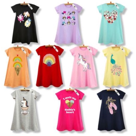 DRESS ANAK PEREMPUAN JURASIX 5 - 11 TAHUN