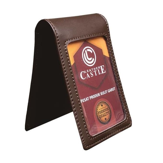 

READY COD Name Tag Id Card Holder Kulit Magnet Karyawan Pegawai HEMAT Kode 628