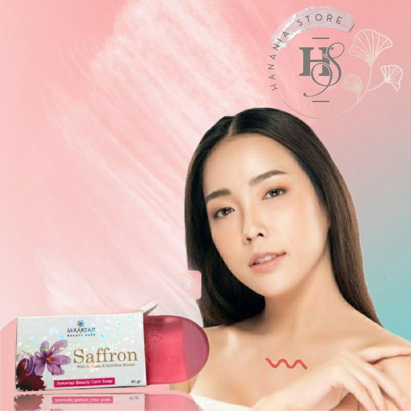 SABUN SAFFRON COLLAGEN SEKARTAJI 100% ORI