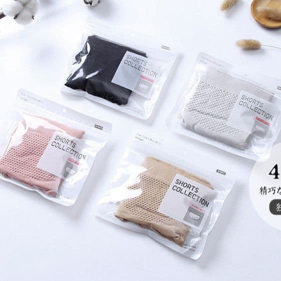 HD-Celana Dalam nyaman dipakai Wanita Briefs Elastis Seamless Mid Waist Bahan Katun CD26-1