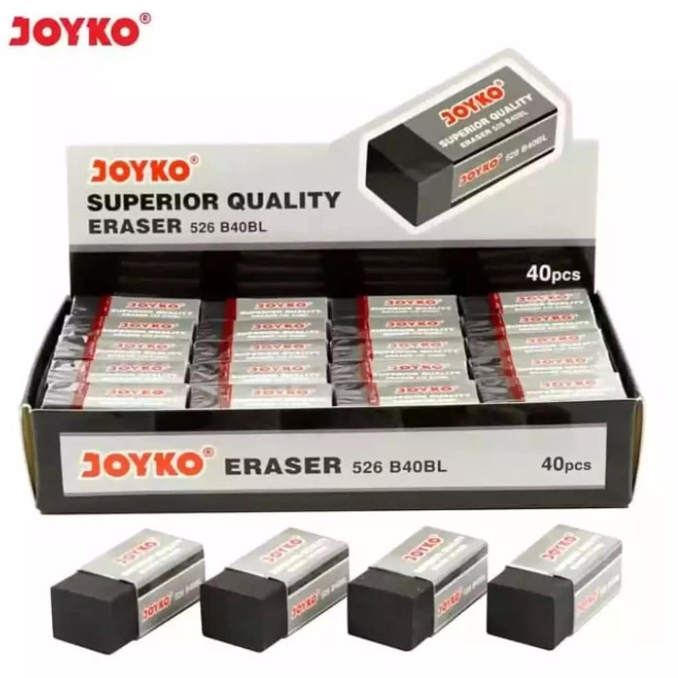 

ㆅ Penghapus / Stip Joyko Hitam Kecil (40PCS) BARU 3386 ♛