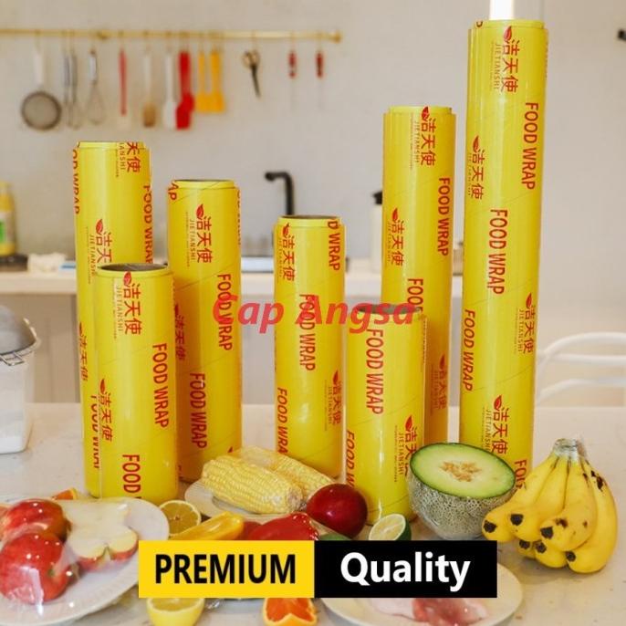 JIETIANSHI WRAPPING FILM CLING WRAP FOOD 300M PLASTIK ROLL MAKANAN 300