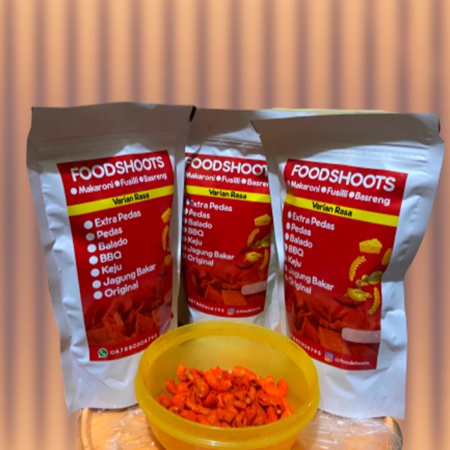 

Makaroni, Fusilli, Basreng 200gram