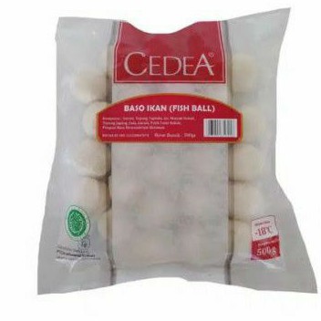 

cedea bakso ikan fish ball 500gr