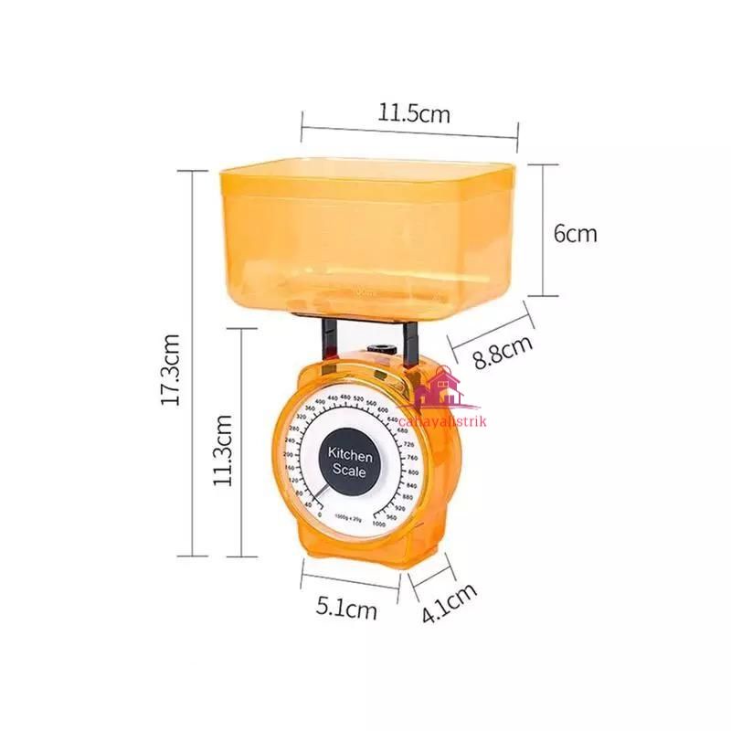 Timbangan Kue / Kitchen Scale 1KG Timbangan Dapur Mini 1000gram