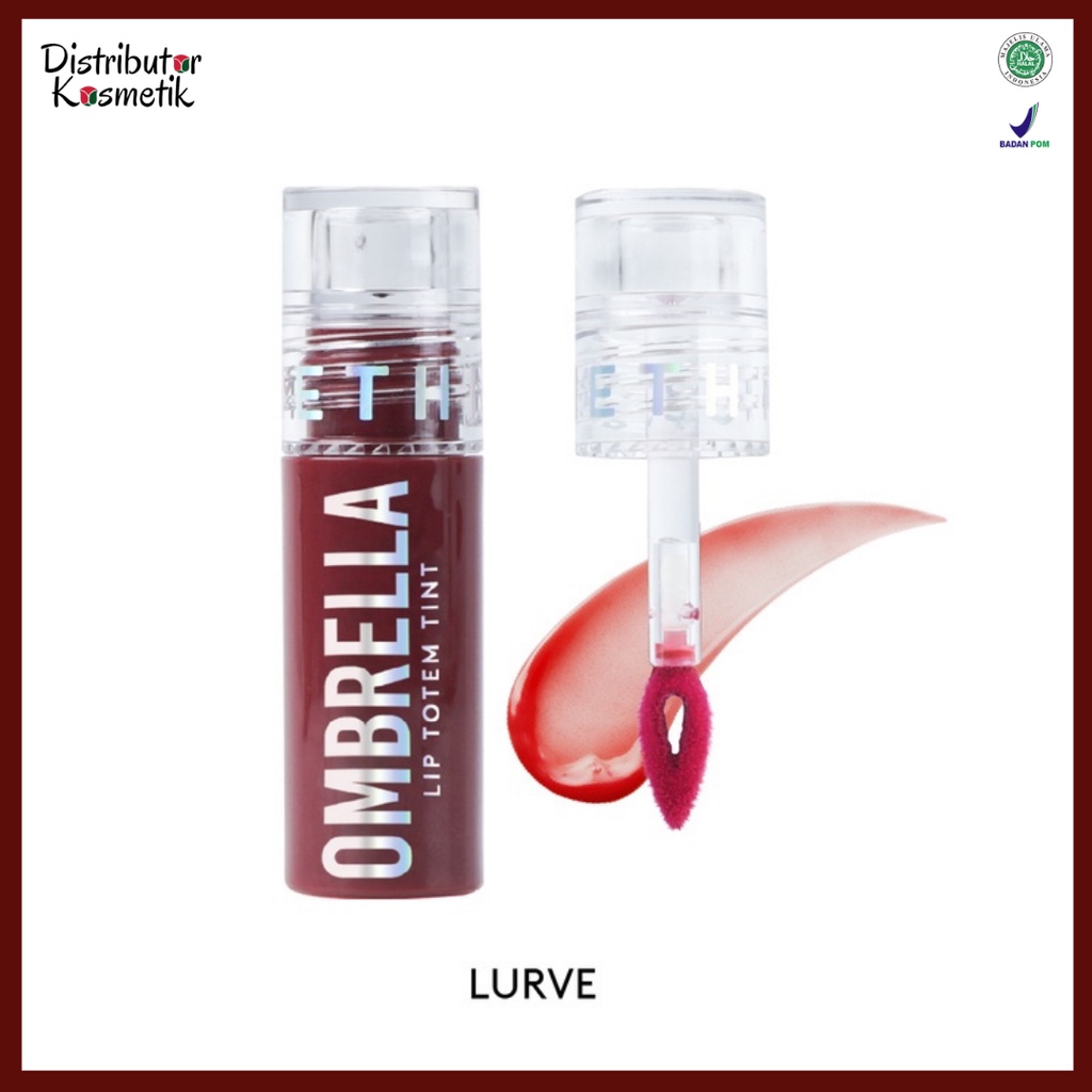 [ CLEAREN SALE ] SOMETHINC OMBRELLA Lip Totem Tint - Lip Tint Bibir Plumpy Juicy Sehat - Lip Tint Original ED 09-23