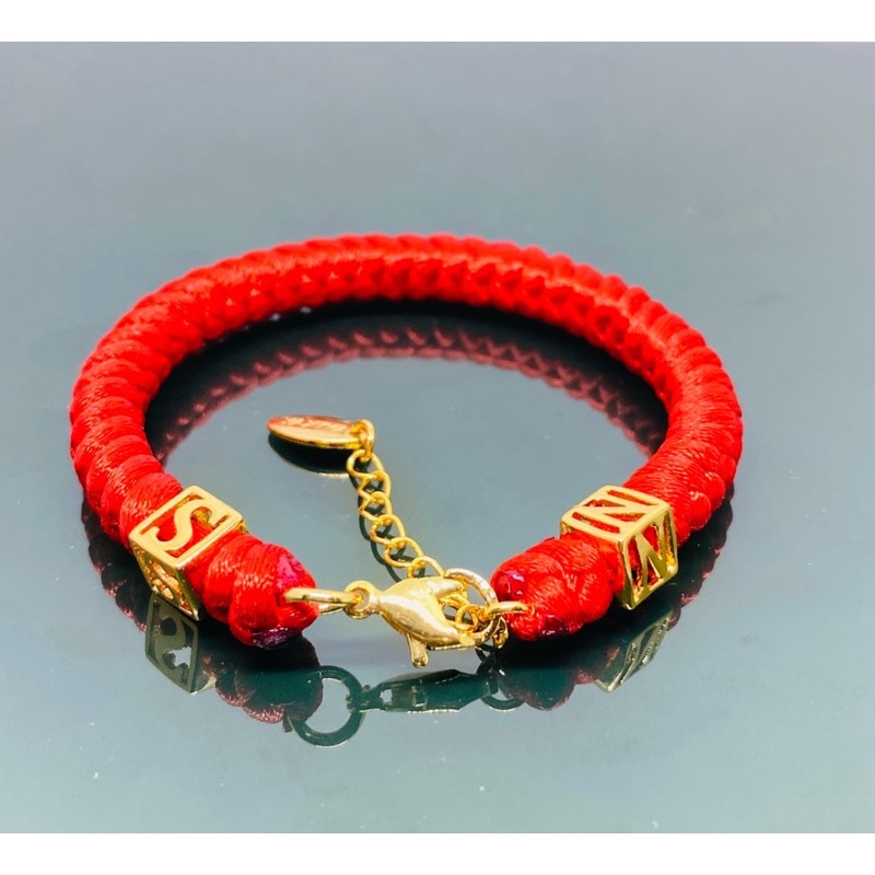 gelang nama //gelang wanita//perhiasan lapis emas //gelang