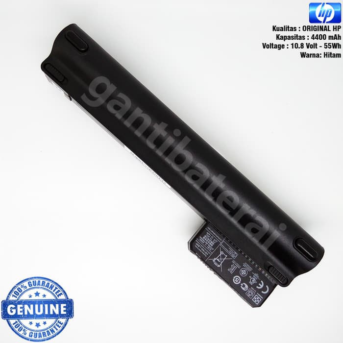 Original Baterai Laptop HP Mini 210, 210-1000, Mini CQ20 Series/ 58221