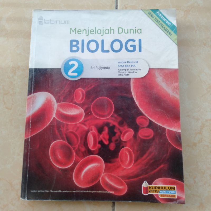 

Biologi SMA Kelas 11 Kurikulum 2013 Revisi, Erlangga (preloved/bekas)