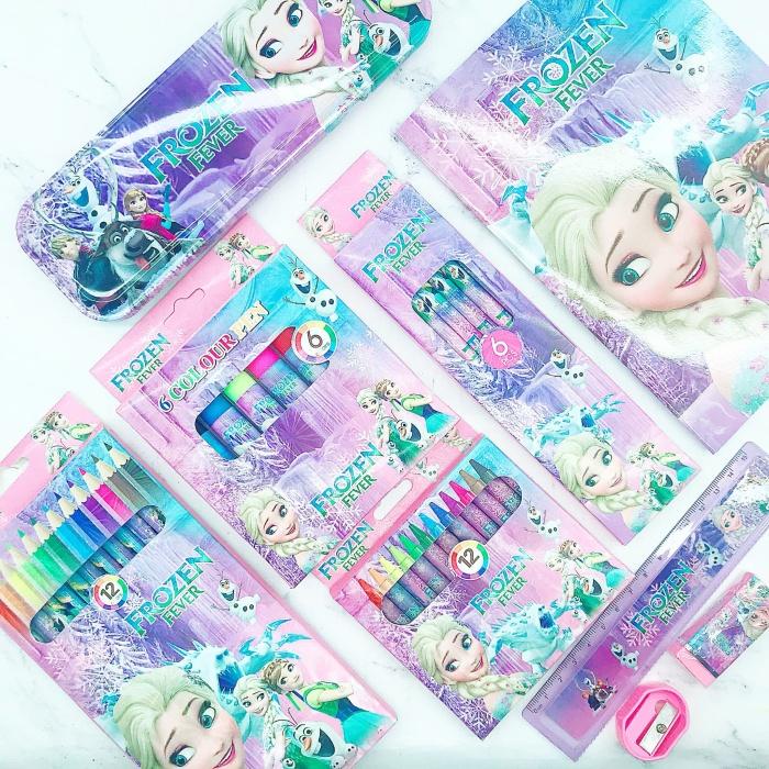 

Set alat gambar frozen super komplit