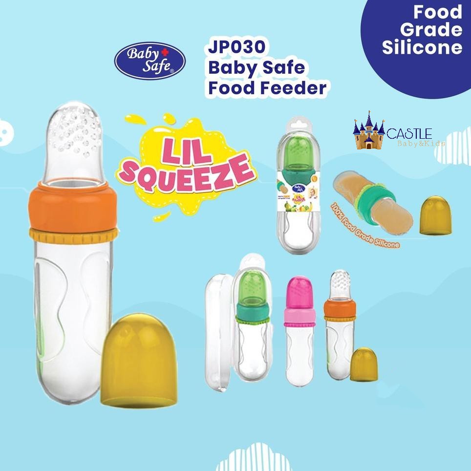 Castle - Baby Safe Food Feeder / Fruits Feeder Lil Squeeze JP030