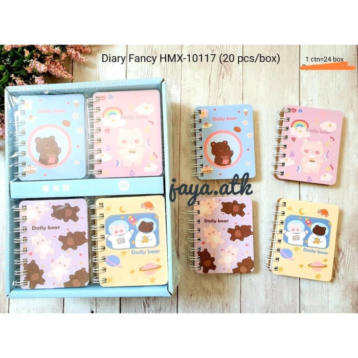 

[RESTOCK] NOTEBOOK BUKU TULIS RING SPIRAL A7 BUKU CATATAN NOTES MINI MEMO LUCU
