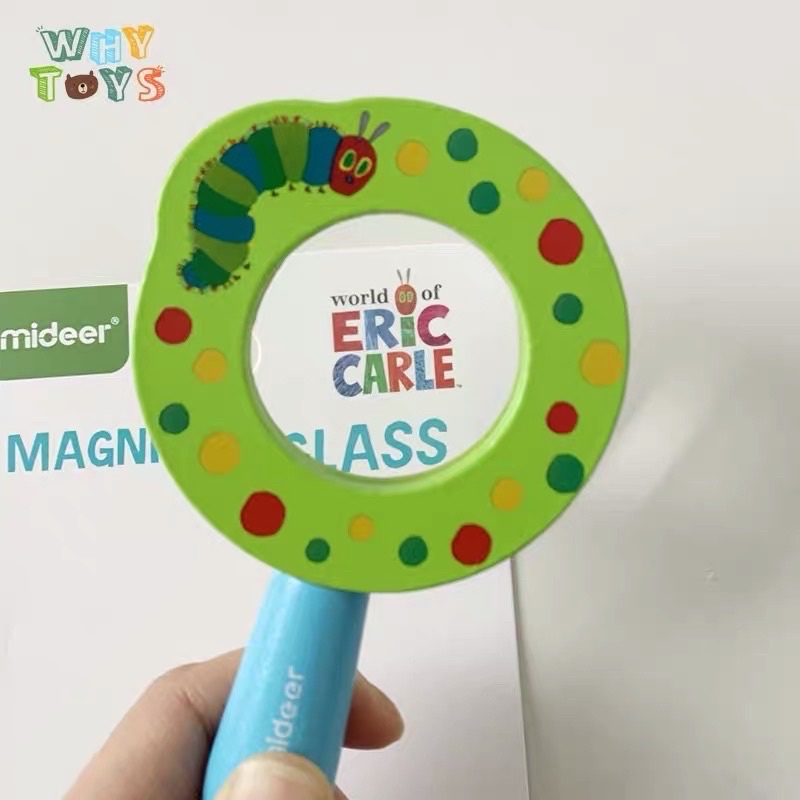 mideer Eric carle magnifying glass kaca pembesar anak