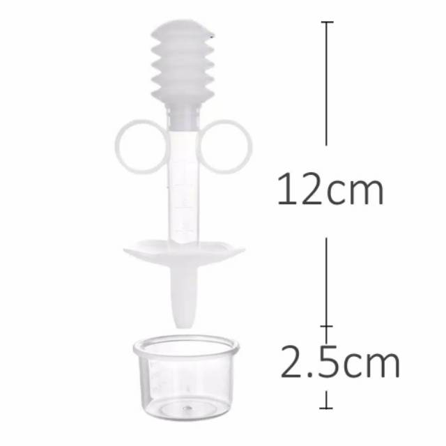 LZ.B7 Pipet obat + gelas takar, Medicine Feeder