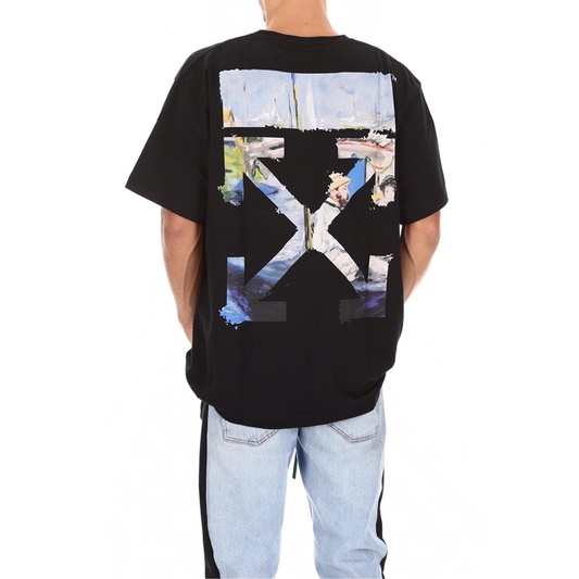 T-SHIRT OFF WHITE MULTICOLOUR ARROW AUTHENTIC 100%