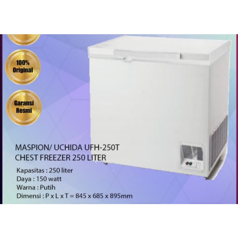 MASPION FREEZER BOX CHEST FREEZER UFH-250T