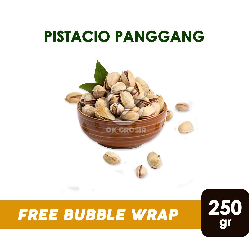 

Roasted Pistachio Salted / Kacang Pistachio Panggang (250 gr)