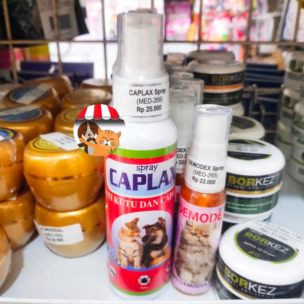 Caplak Spray 120ml - Spray Anti Caplak dan Kutu Anjing dan Kucing