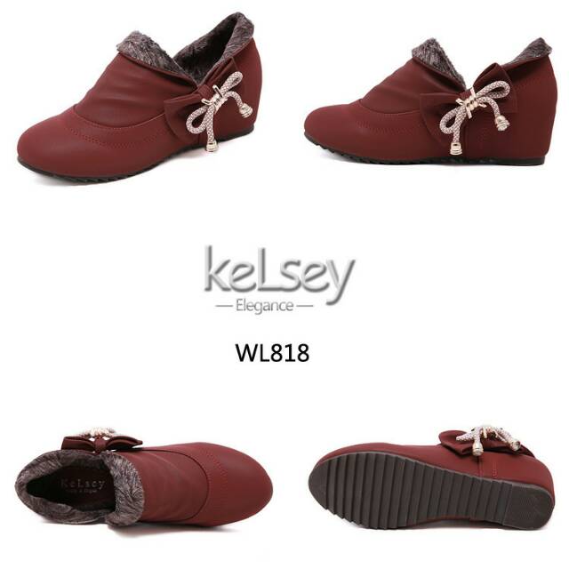 SEPATU**BOOTS KELSEY ELLINE  WL818*