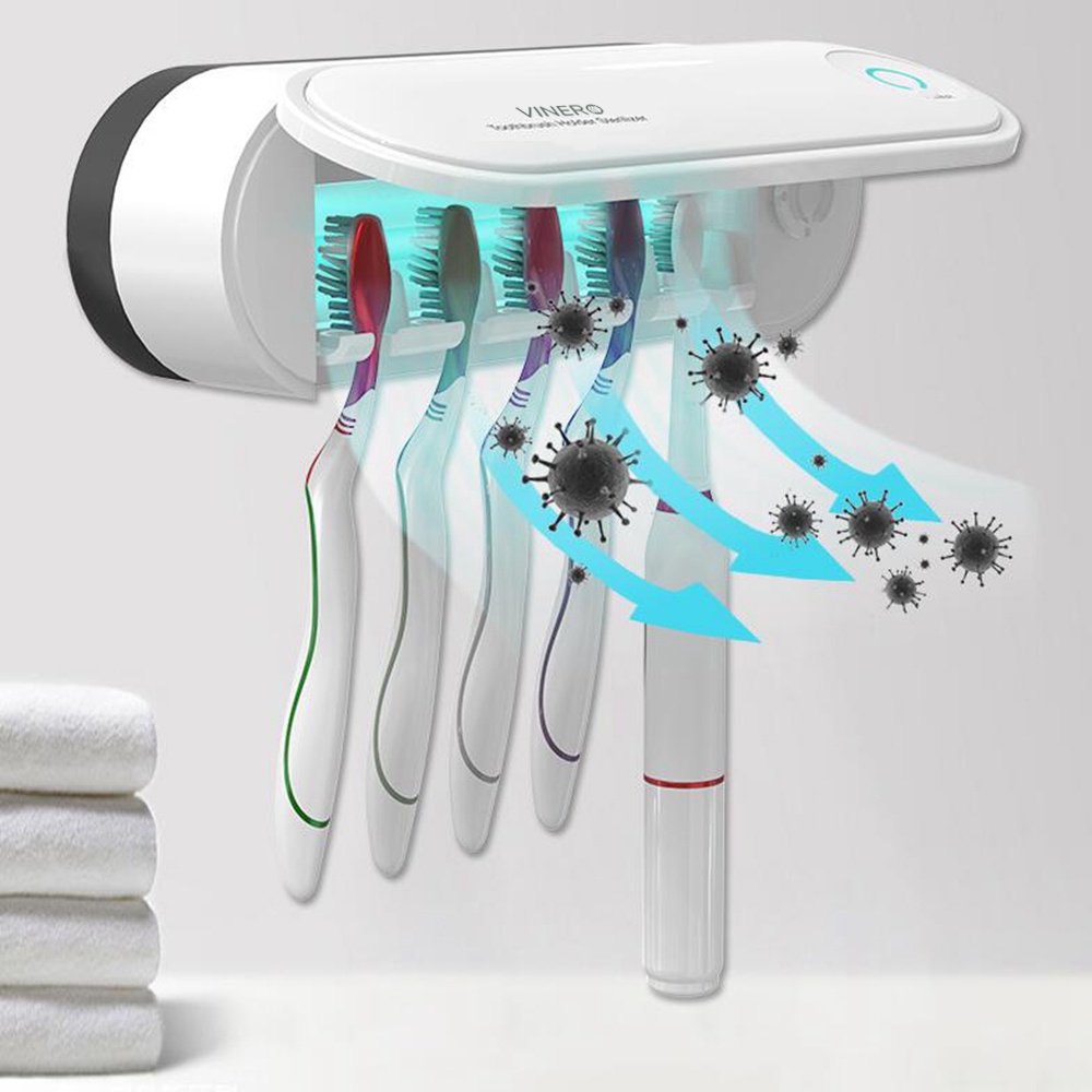 Vinero Orion Smart UVC LED Toothbrush Holder Sterilizer Disinfection