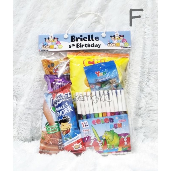 

Paket Snack Ulang Tahun / souvenir ulang tahun / Snack birthday