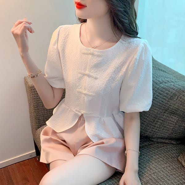 ZANETA-BLOUSE LAUREN FASHION IMPORT PREMIUM BEST QUALITY SY298/ATASAN WANITA