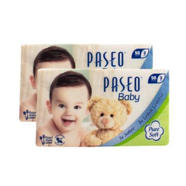 Tisu Paseo Baby Travel Pack Tissue 50s'