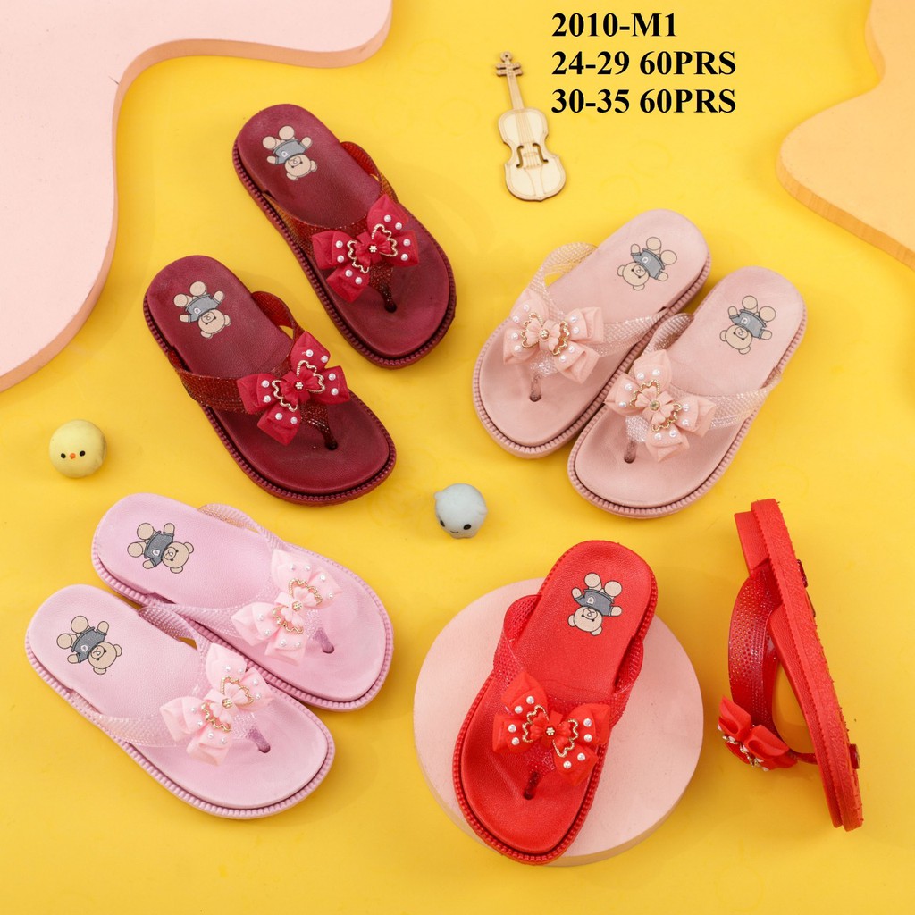 S110 - Sendal Jepit Pita Anak Perempuan Import / Sandal Jepit Jelly Anak Perempuan Import Murah