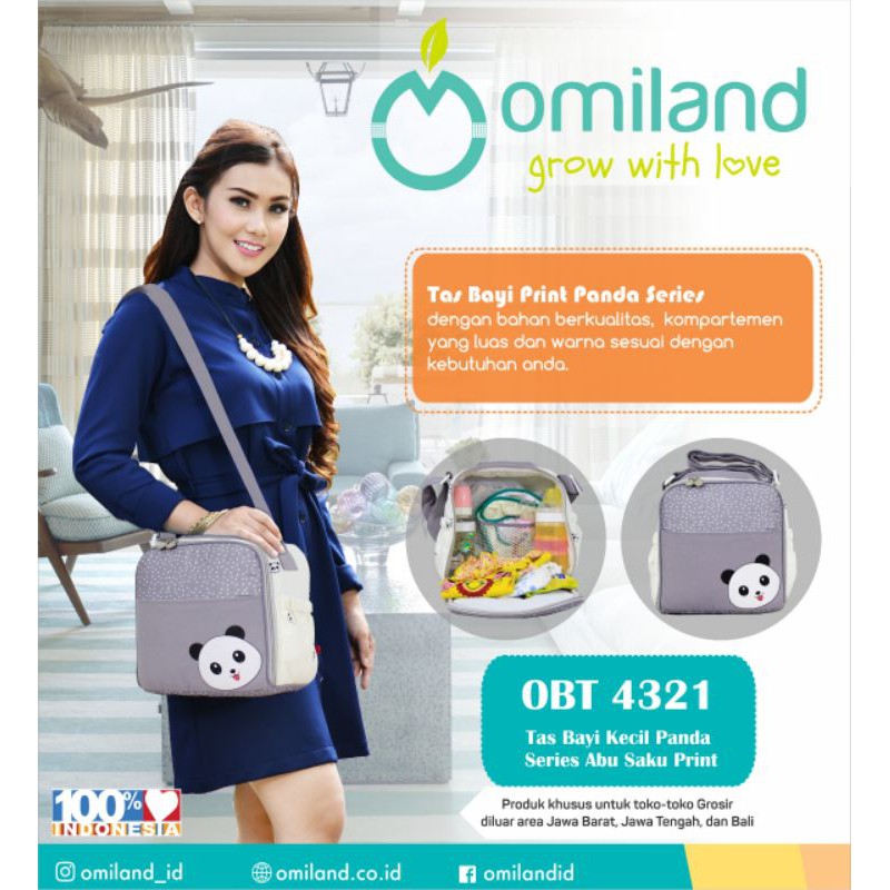 OMILAND  TAS BAYI KECIL PANDA SERIES OBT4321