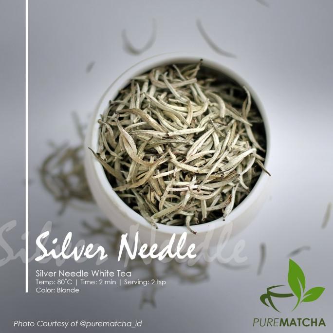 

[COD] Artisan Cafe Tea Silver Neddle Indonesia White Tea Teh Putih 100gr [COD]