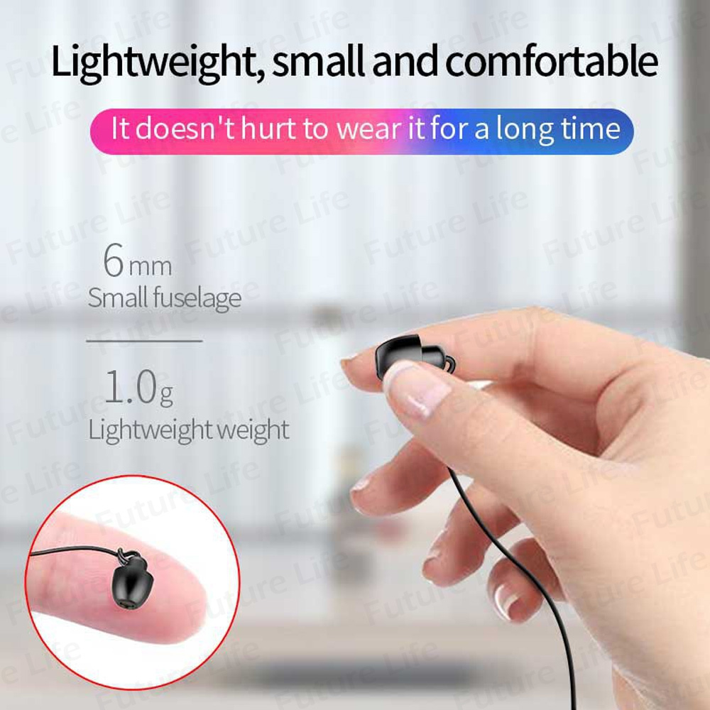 (Tersedia &amp; Cod) Headset In-Ear Noise Reduction 3.5mm Earphone With Mic